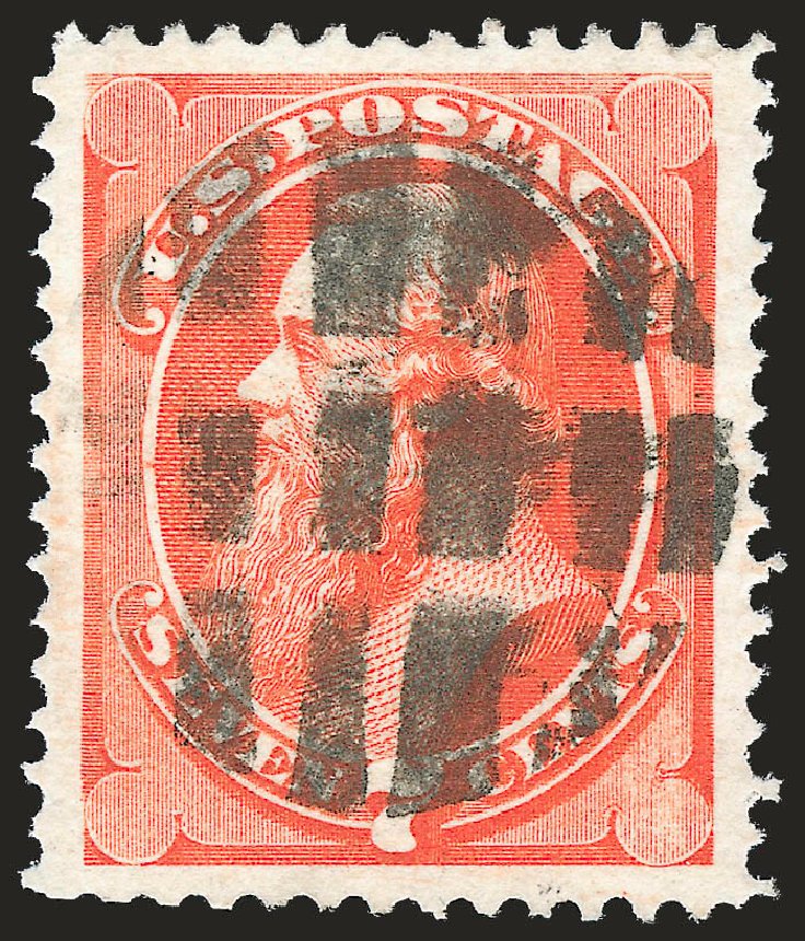 Prices of US Stamps Scott Catalogue 160 - 7c 1873 Stanton Continental. Robert Siegel Auction Galleries, Sep 2009, Sale 976, Lot 1590
