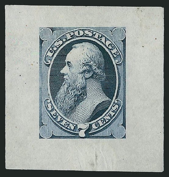 US Stamps Value Scott Cat. # 160: 1873 7c Stanton Continental. Robert Siegel Auction Galleries, Sep 2008, Sale 962, Lot 2091