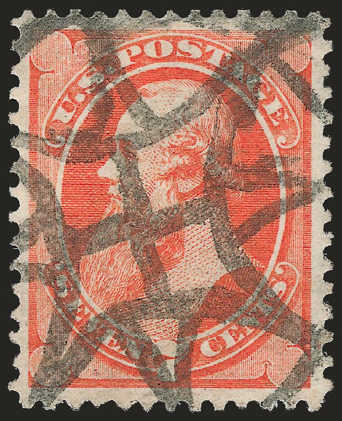 Values of US Stamps Scott Catalog 160: 7c 1873 Stanton Continental. Robert Siegel Auction Galleries, Sep 2009, Sale 976, Lot 1593