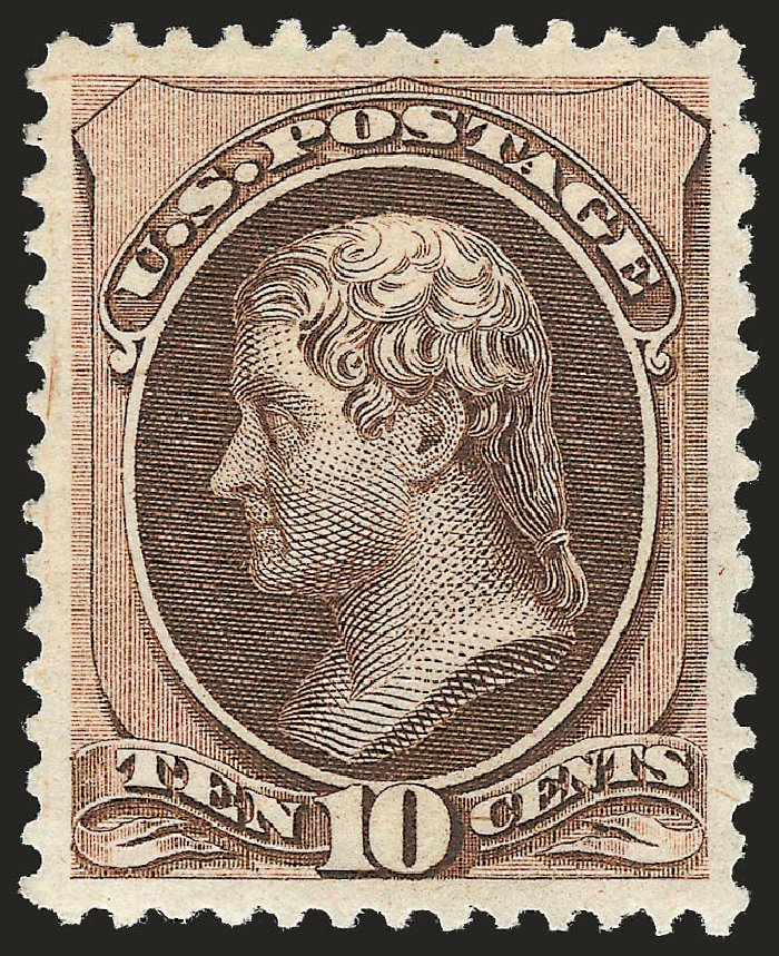 Cost of US Stamps Scott 161: 1873 10c Jefferson Continental. Robert Siegel Auction Galleries, Apr 2010, Sale 984, Lot 486