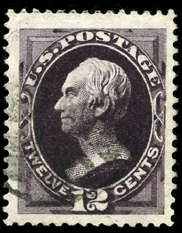 Values of US Stamps Scott Catalog 162: 1873 12c Clay Continental. Matthew Bennett International, Sep 2011, Sale 338, Lot 1837