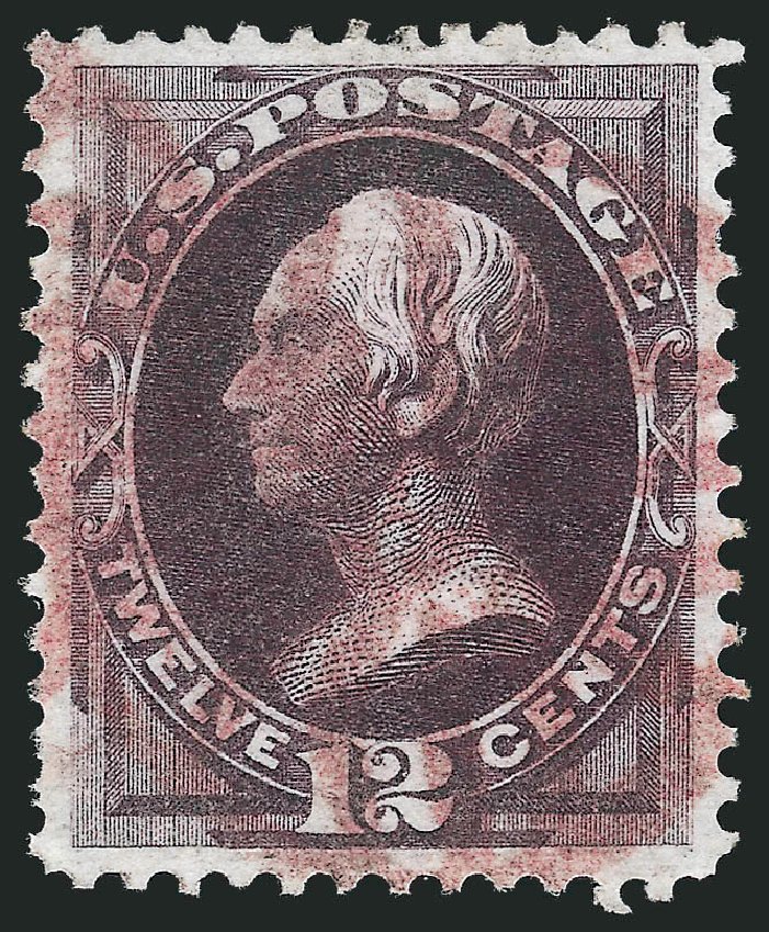 Value of US Stamp Scott Catalogue # 162: 12c 1873 Clay Continental. Robert Siegel Auction Galleries, Oct 2011, Sale 1014, Lot 1407