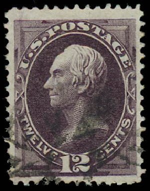 Prices of US Stamps Scott Catalogue #162: 12c 1873 Clay Continental. Daniel Kelleher Auctions, Jun 2012, Sale 630, Lot 1399