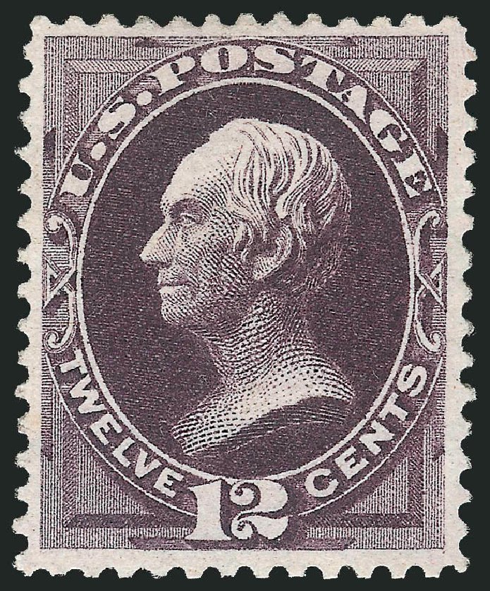 Cost of US Stamp Scott Catalogue #162: 1873 12c Clay Continental. Robert Siegel Auction Galleries, Jun 2009, Sale 975, Lot 1409