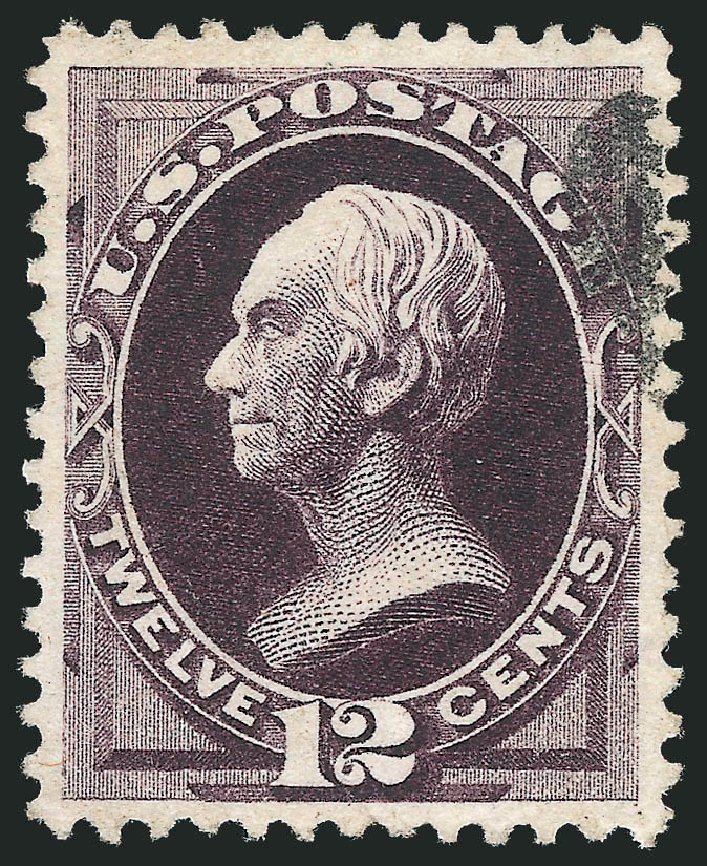 Cost of US Stamps Scott Catalog #162 - 1873 12c Clay Continental. Robert Siegel Auction Galleries, Oct 2010, Sale 997, Lot 5580