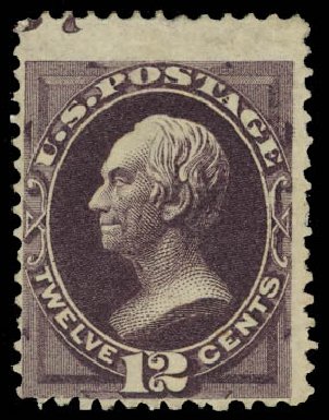 Cost of US Stamp Scott Cat. 162 - 1873 12c Clay Continental. Daniel Kelleher Auctions, Jul 2011, Sale 625, Lot 784