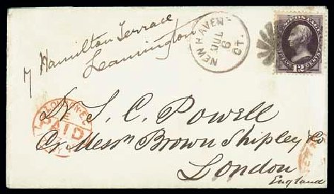 Prices of US Stamp Scott Cat. 162: 1873 12c Clay Continental. Matthew Bennett International, Dec 2007, Sale 323, Lot 415