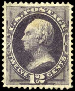 Price of US Stamps Scott Catalog # 162 - 12c 1873 Clay Continental. Harmer-Schau Auction Galleries, Oct 2010, Sale 87, Lot 165