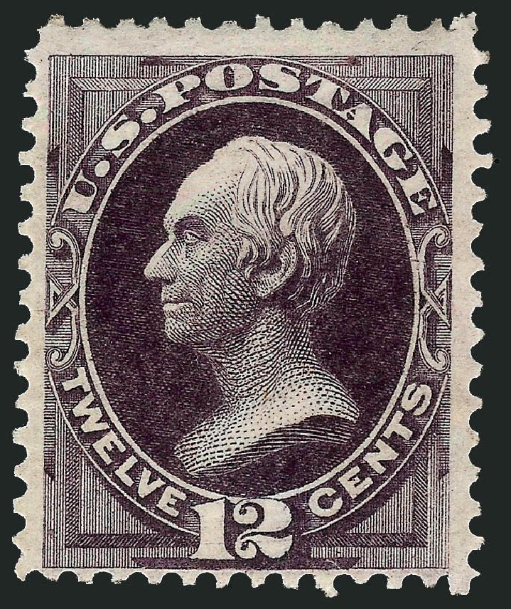 Cost of US Stamps Scott Catalogue # 162 - 12c 1873 Clay Continental. Robert Siegel Auction Galleries, Feb 2010, Sale 983, Lot 113