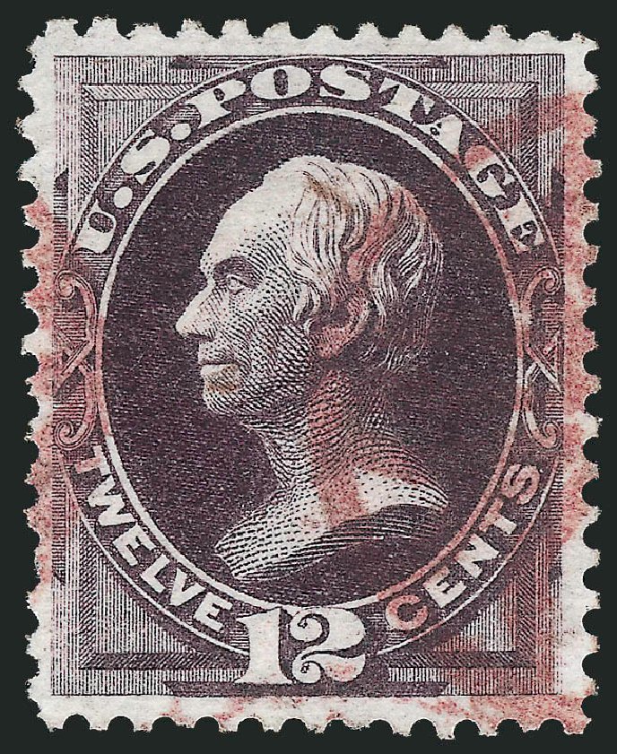 Prices of US Stamp Scott Cat. #162: 12c 1873 Clay Continental. Robert Siegel Auction Galleries, Jun 2011, Sale 1011, Lot 546