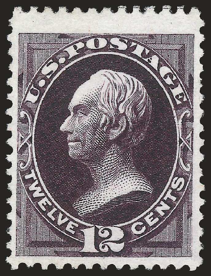 Price of US Stamps Scott 162: 1873 12c Clay Continental. Robert Siegel Auction Galleries, Dec 2009, Sale 982, Lot 5466