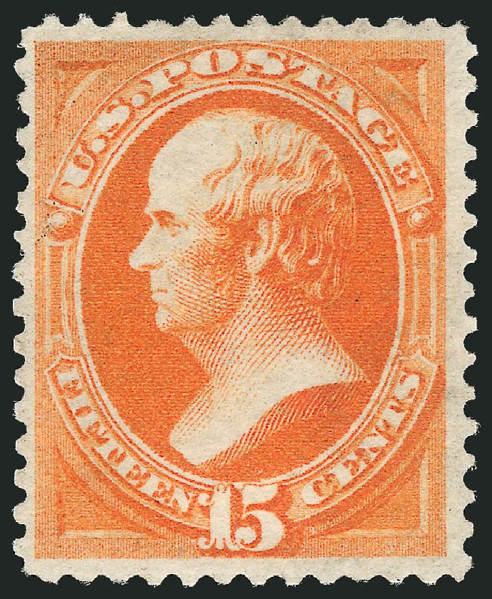 Value of US Stamps Scott 163: 15c 1873 Webster Continental. Robert Siegel Auction Galleries, Oct 2011, Sale 1013, Lot 281