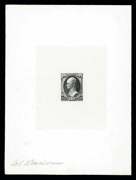 US Stamps Values Scott Cat. 165: 1873 30c Hamilton Continental. Matthew Bennett International, Dec 2007, Sale 325, Lot 1328