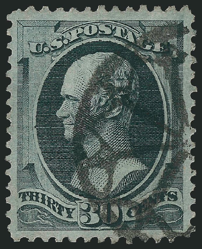 Value of US Stamp Scott Cat. 165 - 30c 1873 Hamilton Continental. Robert Siegel Auction Galleries, Jun 2011, Sale 1011, Lot 548