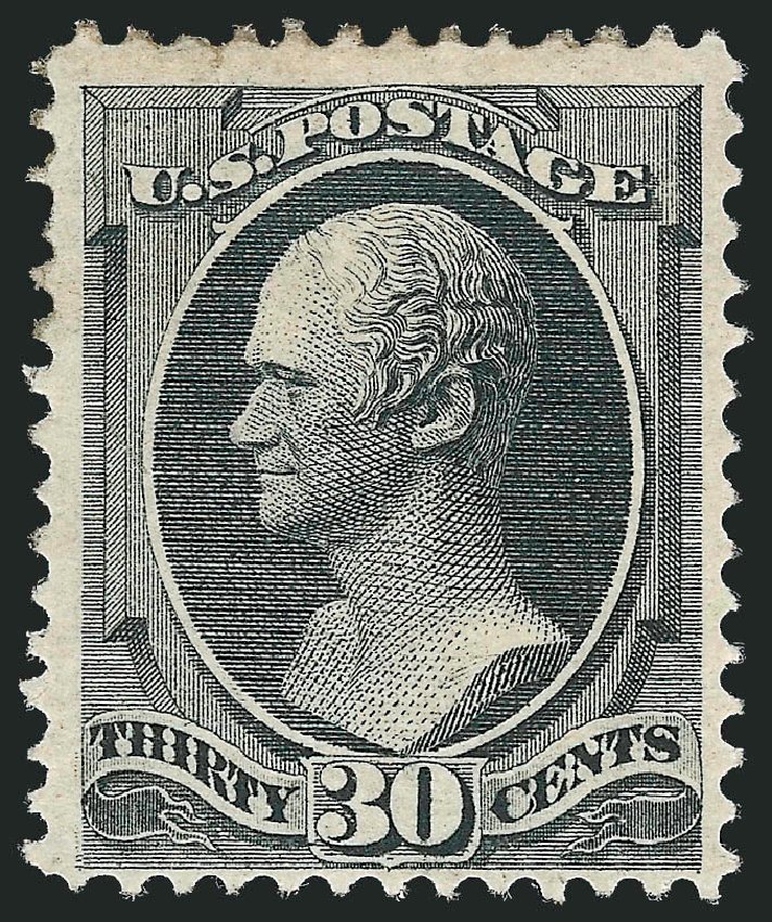 Cost of US Stamp Scott Catalog 165 - 30c 1873 Hamilton Continental. Robert Siegel Auction Galleries, Mar 2012, Sale 1021, Lot 388