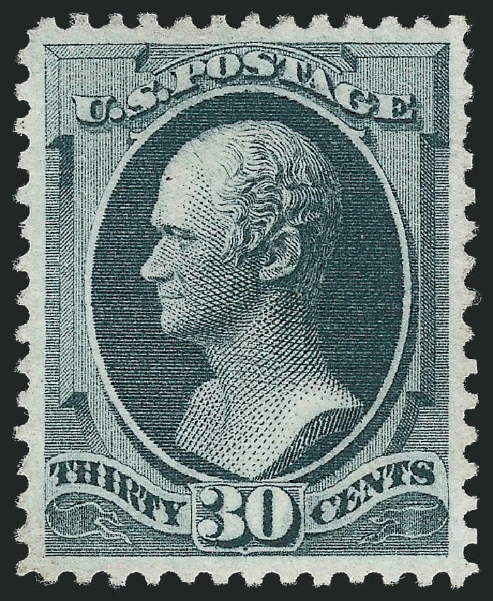 Cost of US Stamps Scott Cat. #165: 1873 30c Hamilton Continental. Robert Siegel Auction Galleries, Dec 2012, Sale 1037, Lot 1739