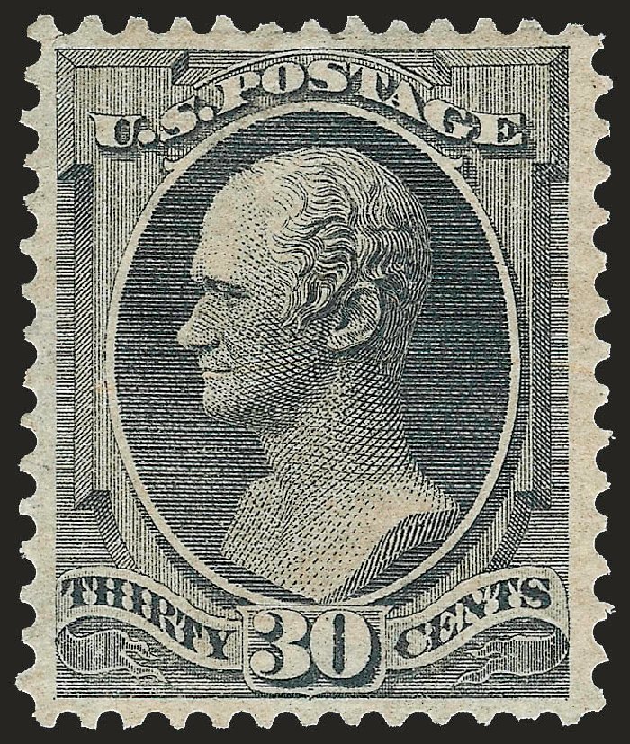 Value of US Stamp Scott Catalogue 165 - 30c 1873 Hamilton Continental. Robert Siegel Auction Galleries, Dec 2009, Sale 982, Lot 5469