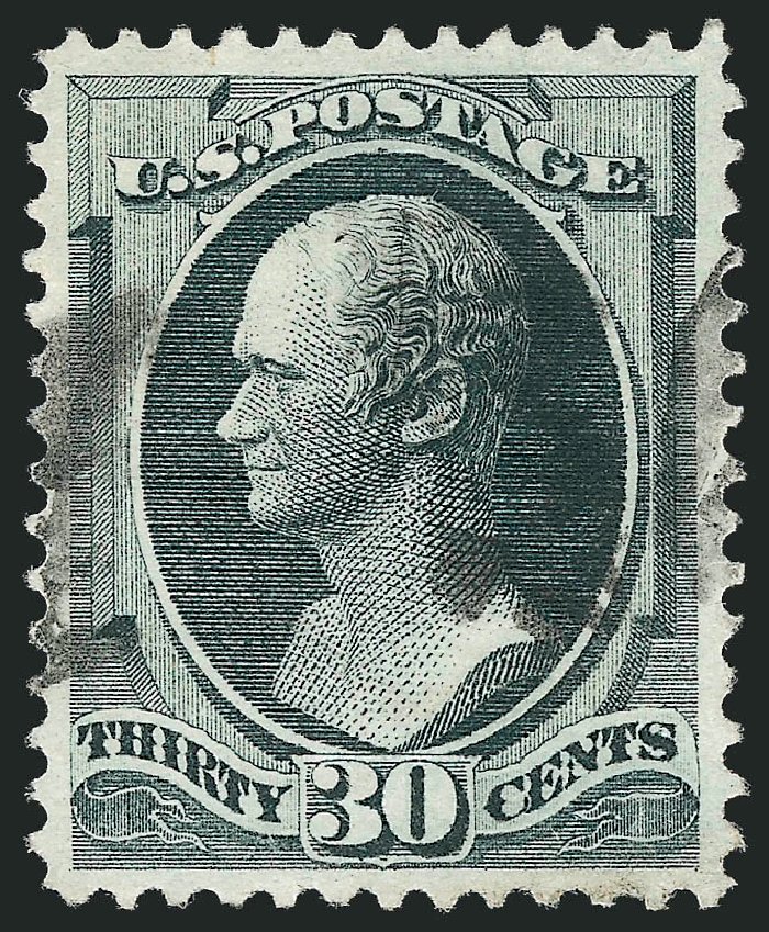 Prices of US Stamps Scott Catalogue # 165 - 1873 30c Hamilton Continental. Robert Siegel Auction Galleries, Apr 2010, Sale 984, Lot 490