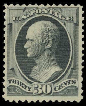 Price of US Stamps Scott Cat. # 165 - 30c 1873 Hamilton Continental. Daniel Kelleher Auctions, Jun 2012, Sale 630, Lot 1401