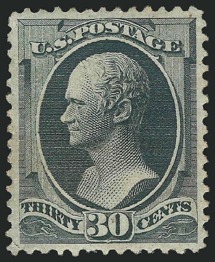 Price of US Stamps Scott Catalogue #165: 30c 1873 Hamilton Continental. Robert Siegel Auction Galleries, Nov 2013, Sale 1061, Lot 3611