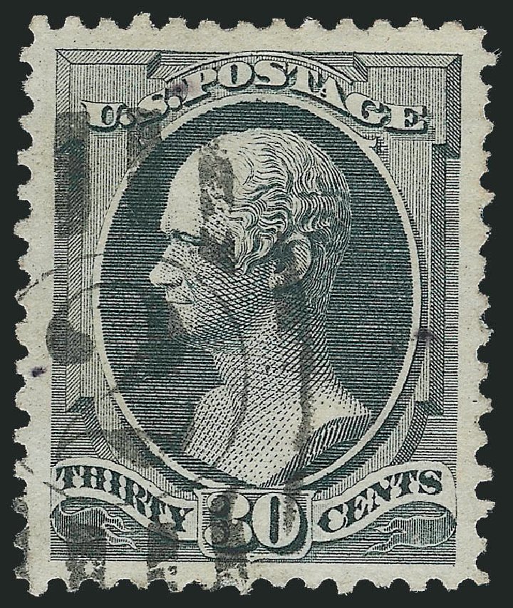 Cost of US Stamp Scott Cat. 165: 30c 1873 Hamilton Continental. Robert Siegel Auction Galleries, Dec 2013, Sale 1062, Lot 394