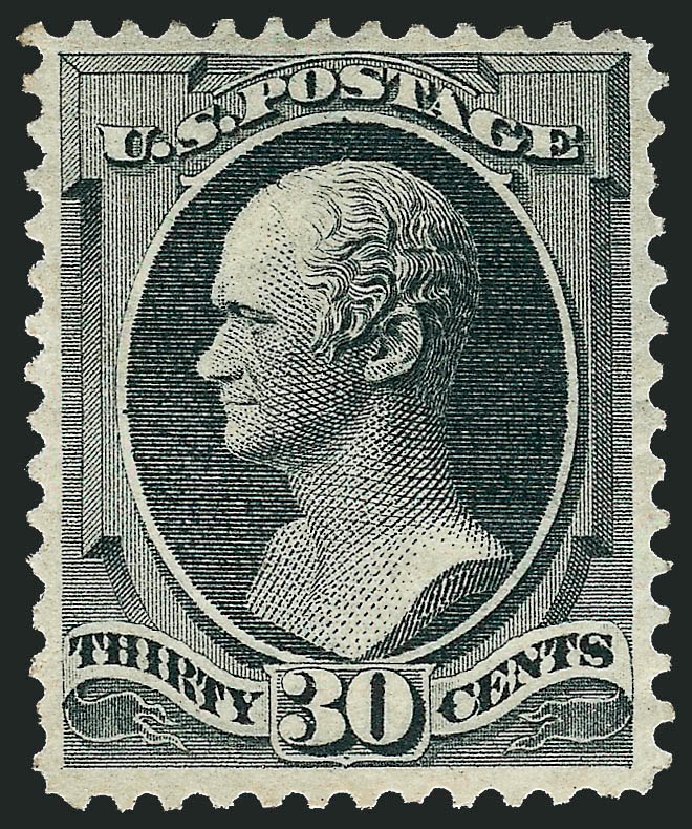 Prices of US Stamp Scott Cat. # 165: 30c 1873 Hamilton Continental. Robert Siegel Auction Galleries, Feb 2010, Sale 983, Lot 115