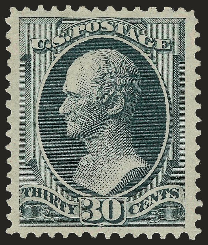 Value of US Stamp Scott #165: 30c 1873 Hamilton Continental. Robert Siegel Auction Galleries, Jun 2010, Sale 989, Lot 145