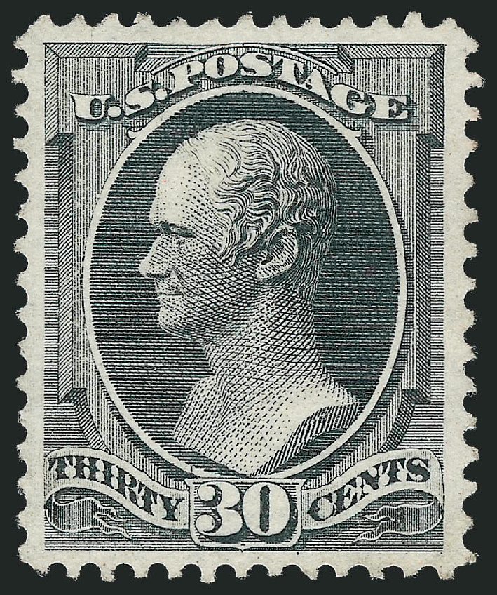 US Stamp Prices Scott Catalogue 165 - 1873 30c Hamilton Continental. Robert Siegel Auction Galleries, Oct 2011, Sale 1013, Lot 282