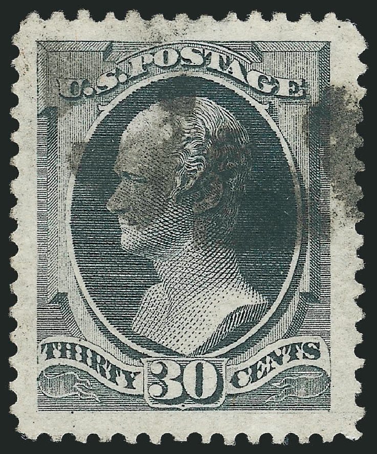 Value of US Stamps Scott Cat. #165: 1873 30c Hamilton Continental. Robert Siegel Auction Galleries, Sep 2012, Sale 1027, Lot 76