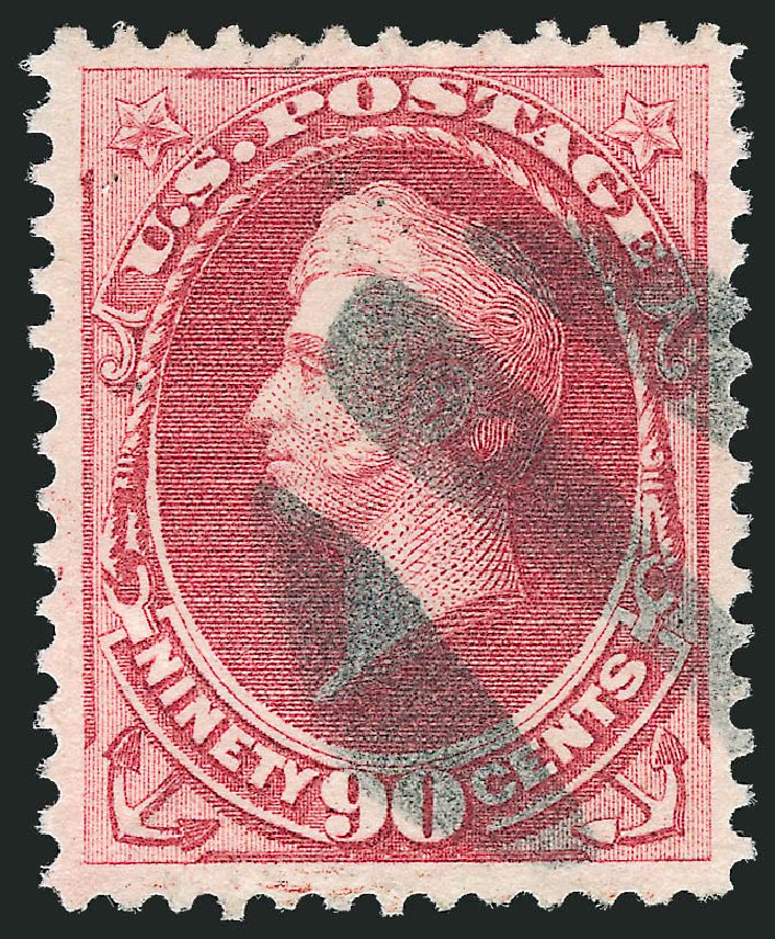 Prices of US Stamp Scott Cat. # 166 - 90c 1873 Perry Continental. Robert Siegel Auction Galleries, Nov 2012, Sale 1034, Lot 167