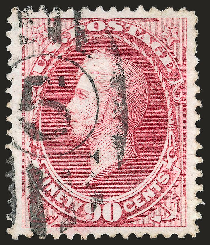 Prices of US Stamp Scott #166 - 1873 90c Perry Continental. Robert Siegel Auction Galleries, Sep 2009, Sale 976, Lot 1599