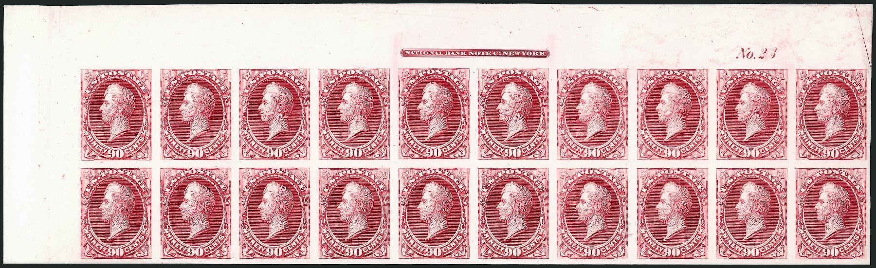 Cost of US Stamp Scott Catalogue 166 - 1873 90c Perry Continental. Robert Siegel Auction Galleries, May 2013, Sale 1044, Lot 60