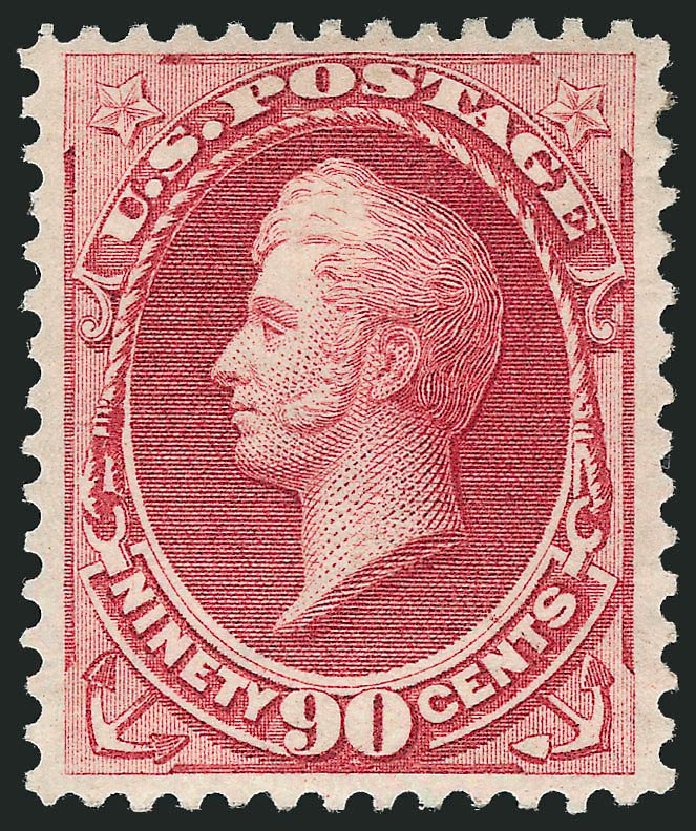 Price of US Stamp Scott Cat. # 166: 90c 1873 Perry Continental. Robert Siegel Auction Galleries, May 2013, Sale 1044, Lot 152
