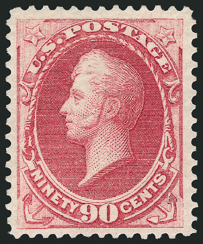 Costs of US Stamp Scott Catalogue 166: 1873 90c Perry Continental. Robert Siegel Auction Galleries, Oct 2011, Sale 1013, Lot 283