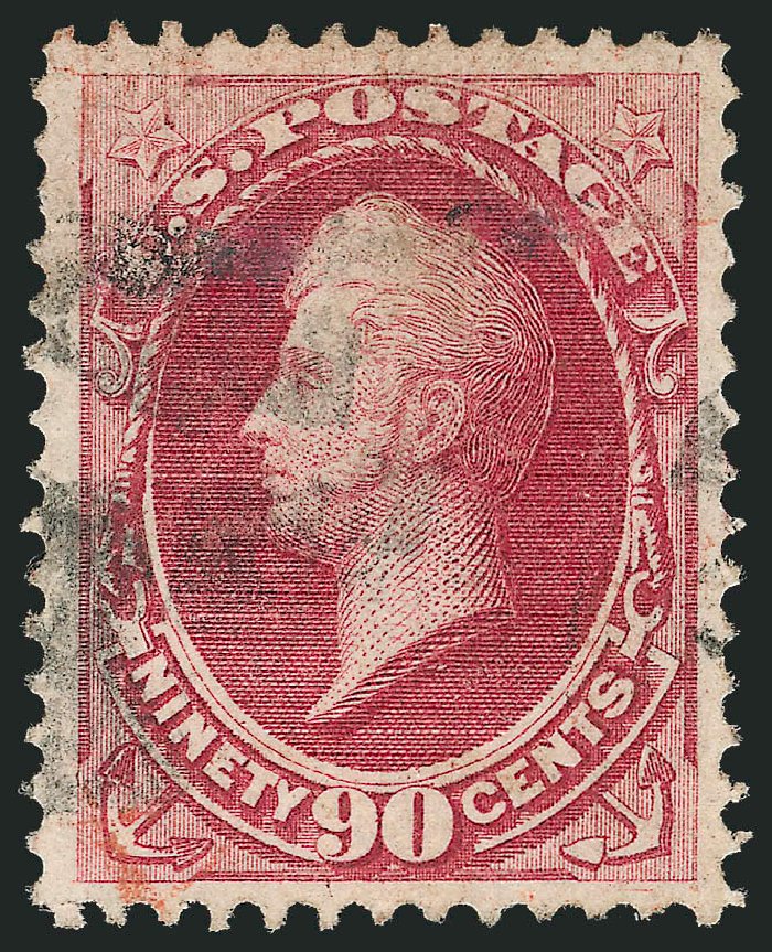 Price of US Stamp Scott Catalog # 166: 90c 1873 Perry Continental. Robert Siegel Auction Galleries, Oct 2011, Sale 1014, Lot 1413
