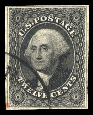 Prices of US Stamp Scott Catalogue #17 - 12c 1851 Washington. Cherrystone Auctions, Mar 2010, Sale 201003, Lot 37