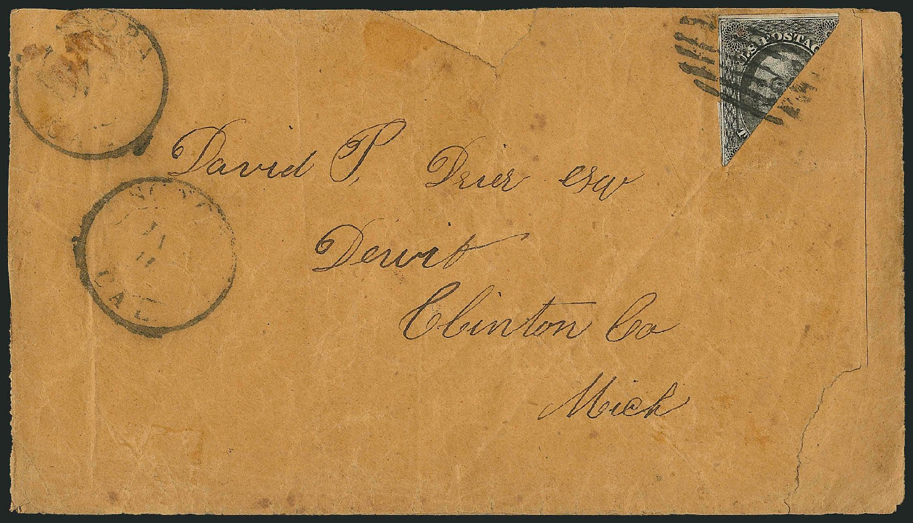 US Stamp Values Scott #17: 12c 1851 Washington. Robert Siegel Auction Galleries, Nov 2014, Sale 1084, Lot 3087