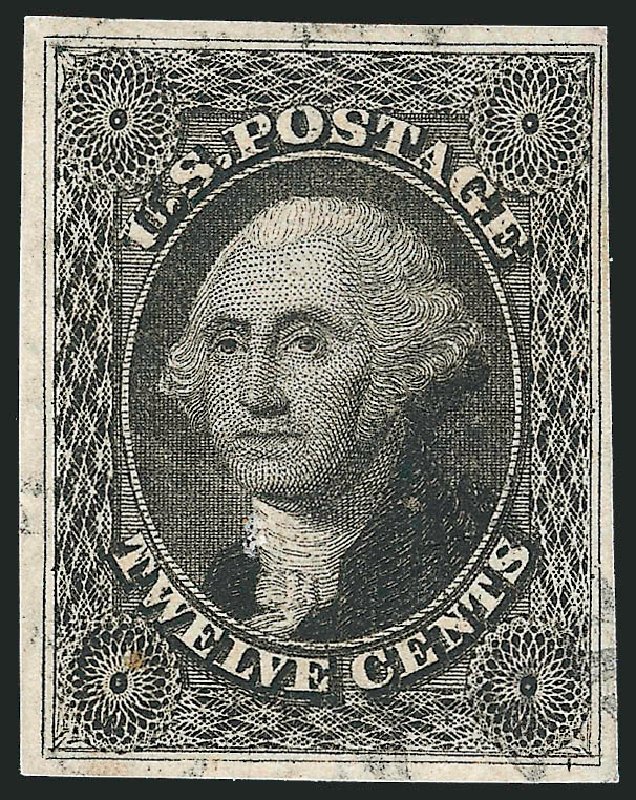 Value of US Stamps Scott Catalog #17 - 12c 1851 Washington. Robert Siegel Auction Galleries, Sep 2010, Sale 993, Lot 277