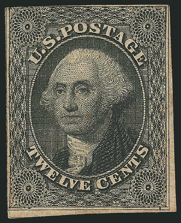 Prices of US Stamps Scott Cat. # 17: 12c 1851 Washington. Robert Siegel Auction Galleries, Oct 2010, Sale 997, Lot 5207