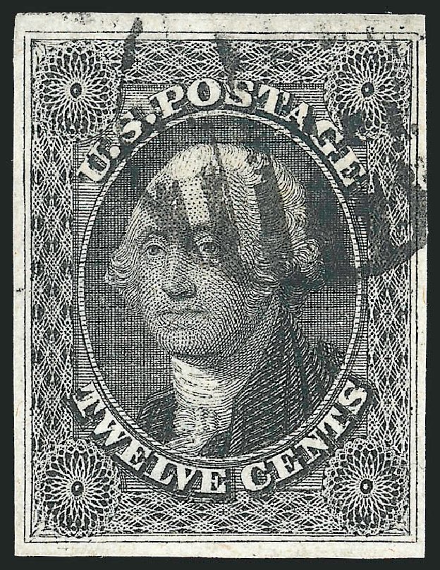 Cost of US Stamp Scott Catalogue # 17: 1851 12c Washington. Robert Siegel Auction Galleries, Mar 2014, Sale 1067, Lot 918