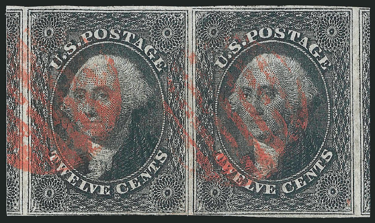 Cost of US Stamp Scott 17 - 1851 12c Washington. Robert Siegel Auction Galleries, Apr 2014, Sale 1068, Lot 48