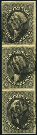 Prices of US Stamps Scott Catalogue #17 - 12c 1851 Washington. Harmer-Schau Auction Galleries, Aug 2012, Sale 94, Lot 1019