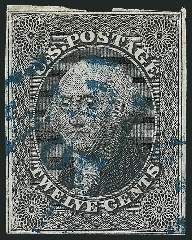 Value of US Stamp Scott Catalogue 17: 12c 1851 Washington. Robert Siegel Auction Galleries, Jun 2012, Sale 1024, Lot 49