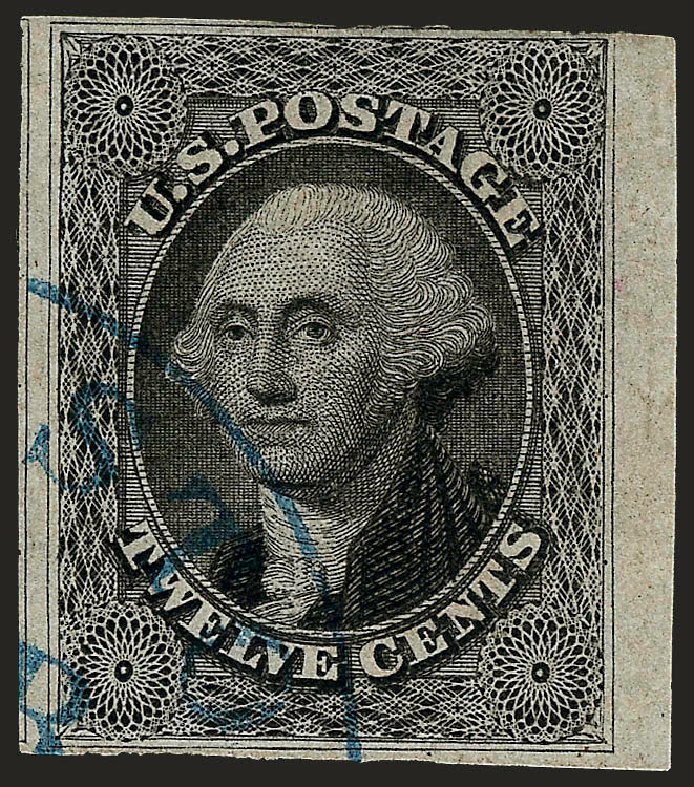 Costs of US Stamp Scott Catalogue # 17 - 1851 12c Washington. Robert Siegel Auction Galleries, Oct 2008, Sale 963, Lot 279