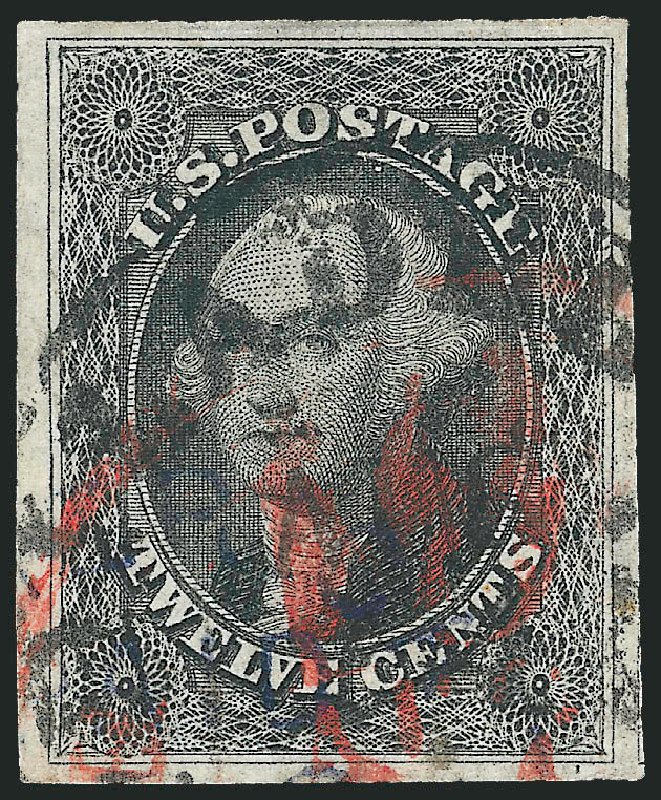 Prices of US Stamp Scott Cat. # 17 - 12c 1851 Washington. Robert Siegel Auction Galleries, Oct 2010, Sale 997, Lot 5209