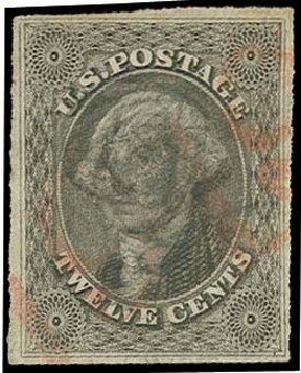 US Stamp Prices Scott 17 - 12c 1851 Washington. H.R. Harmer, Oct 2014, Sale 3006, Lot 1040