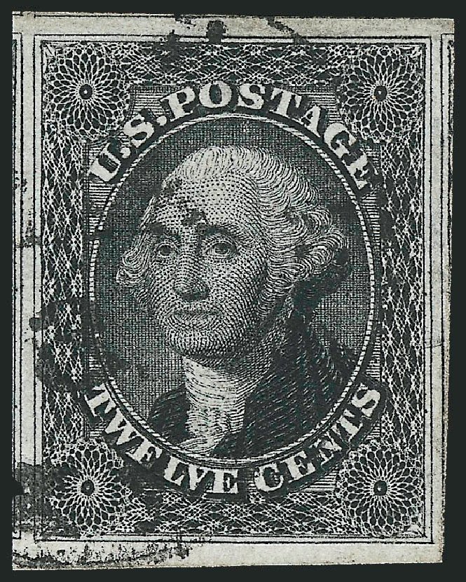 US Stamp Price Scott Catalogue #17 - 12c 1851 Washington. Robert Siegel Auction Galleries, Jul 2013, Sale 1050, Lot 120