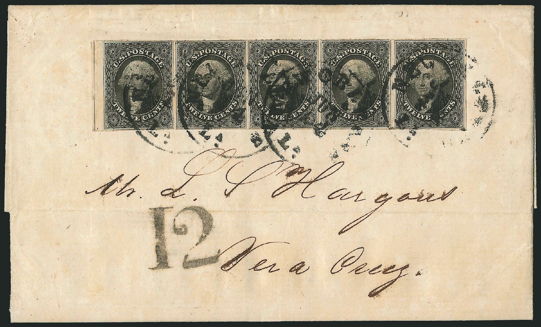 Price of US Stamp Scott Catalogue 17 - 1851 12c Washington. Robert Siegel Auction Galleries, Sep 2010, Sale 993, Lot 310