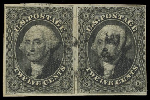 Price of US Stamps Scott #17: 1851 12c Washington. Daniel Kelleher Auctions, Jun 2012, Sale 630, Lot 1231