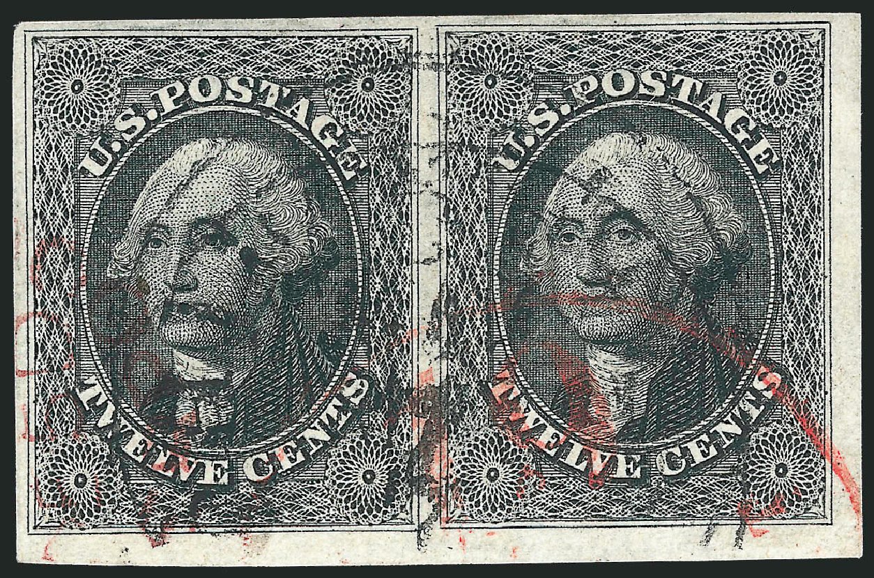 Cost of US Stamp Scott Catalogue # 17 - 1851 12c Washington. Robert Siegel Auction Galleries, Mar 2012, Sale 1019, Lot 361